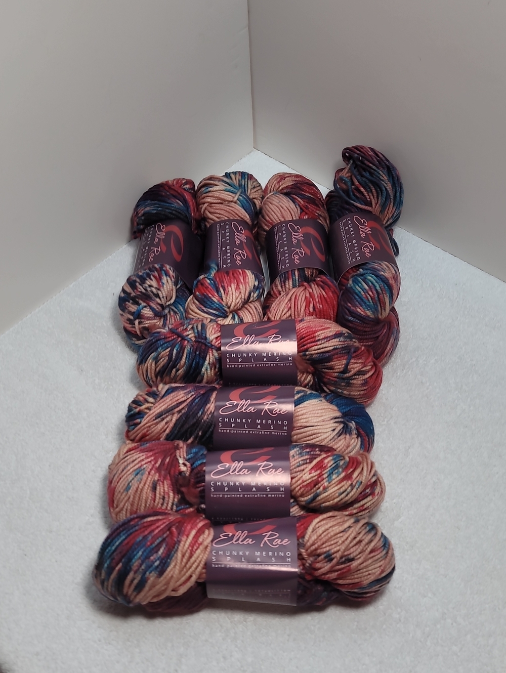 Ella Rae Chunky Merino Splash - 8 Skeins - NWT